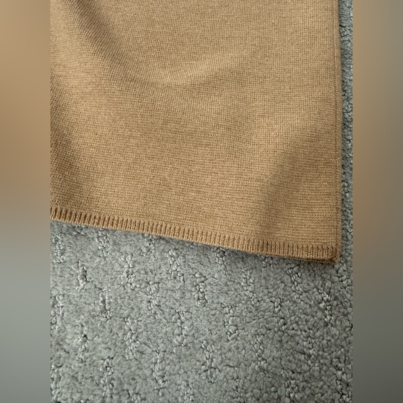 J. Crew Tan Wide-Leg Knit Sweater Travel Pants - Picture 6 of 11